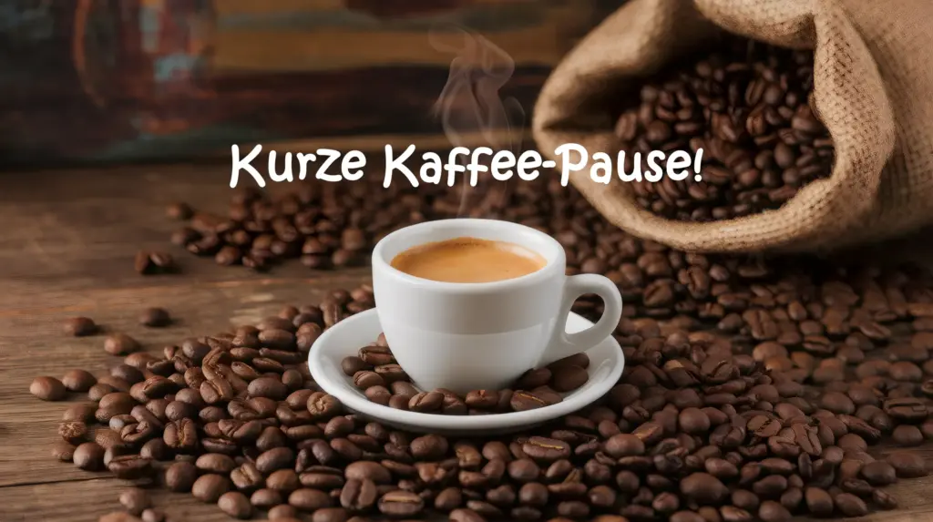 Kurze Kaffee-Pause - KaffeeWerkstatt WZB