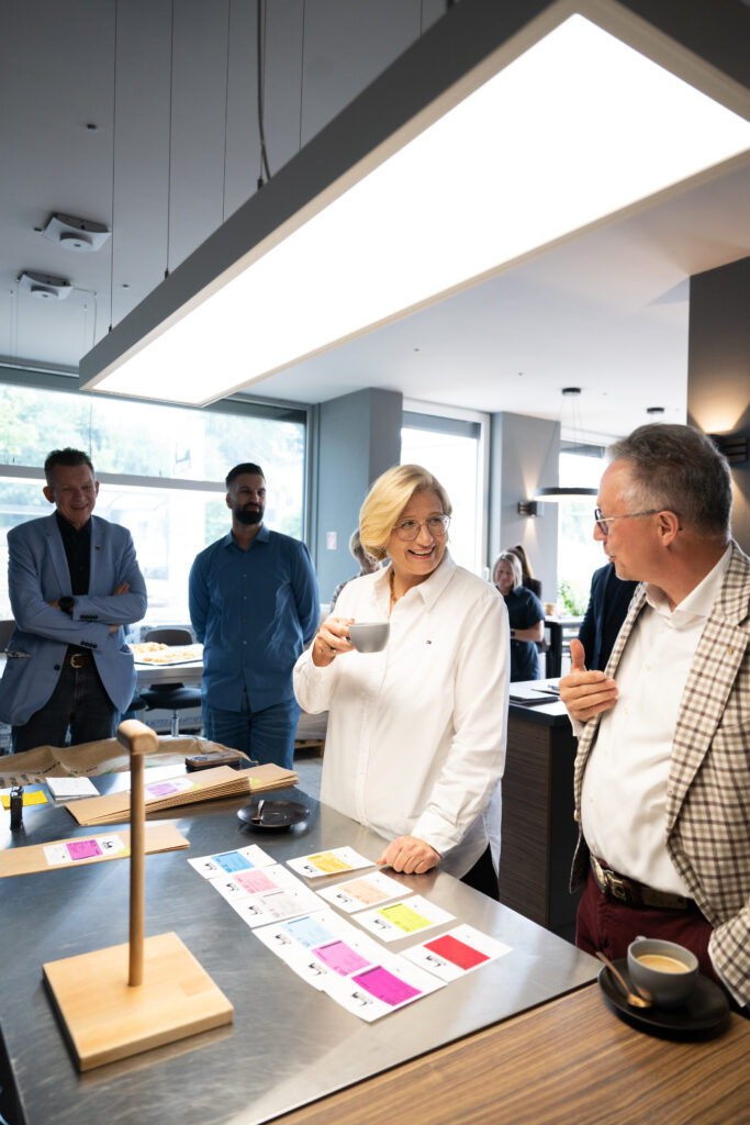Ohne Kaffee geht hier nichts! Foto: Staatskanzlei Saarland/Jennifer Weyland